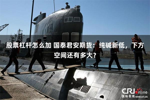 股票杠杆怎么加 国泰君安期货：纯碱新低，下方空间还有多大？